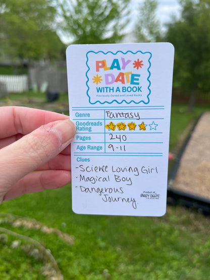 Play Date with a Book - Fantasy (3-7 Grade Reading Level)