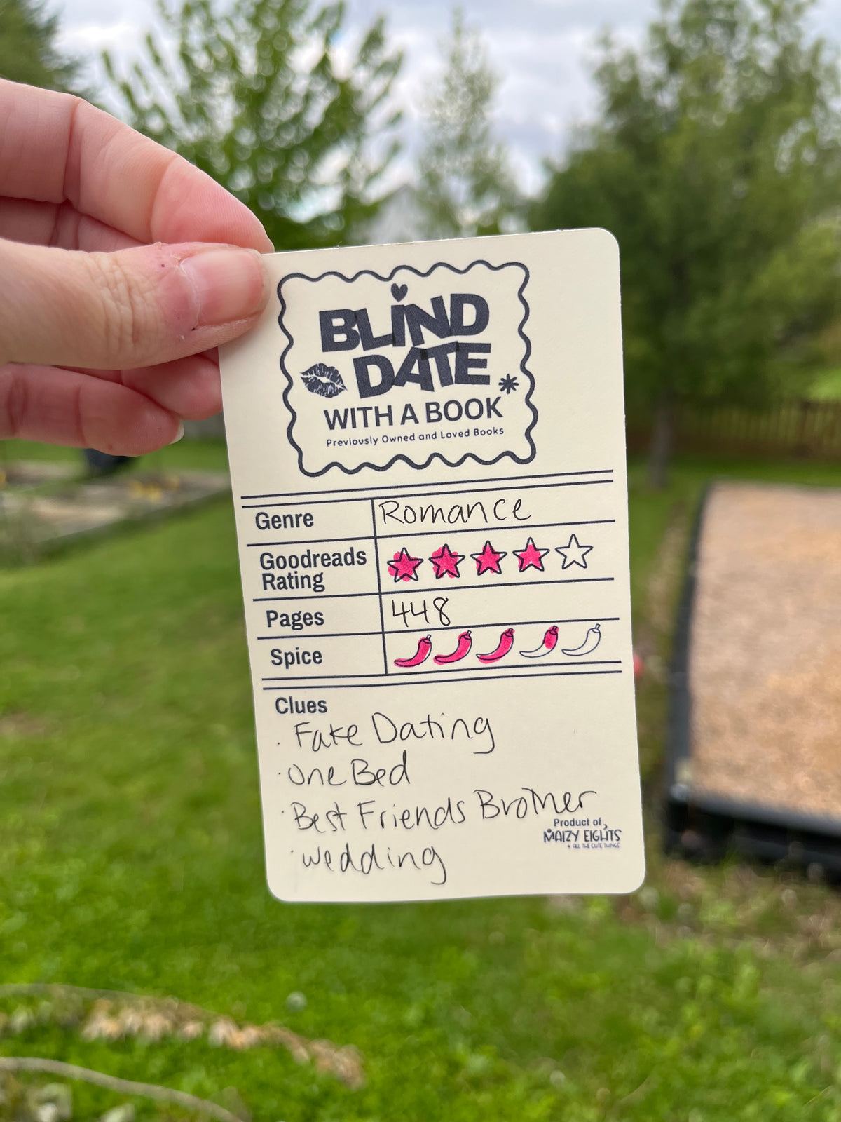 Blind Date with a Book - Romance