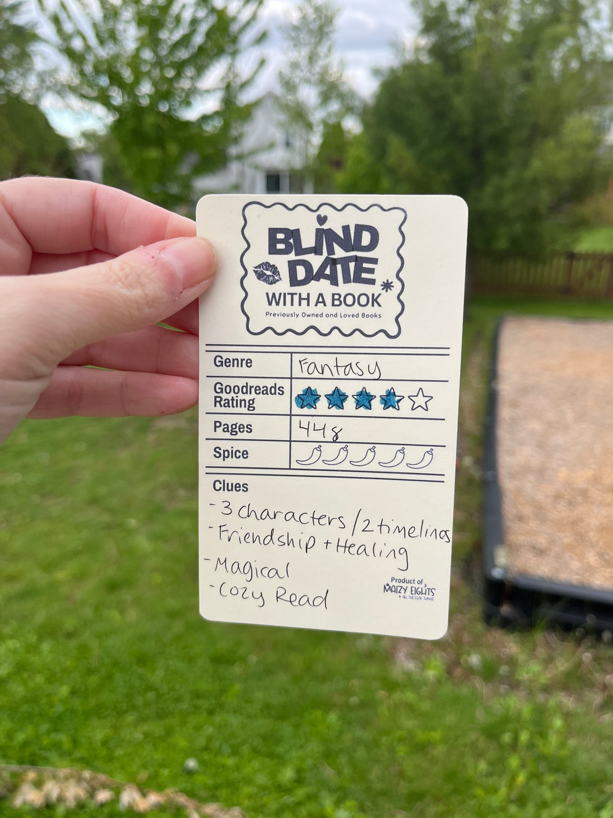 Blind Date with a Book -Mystery