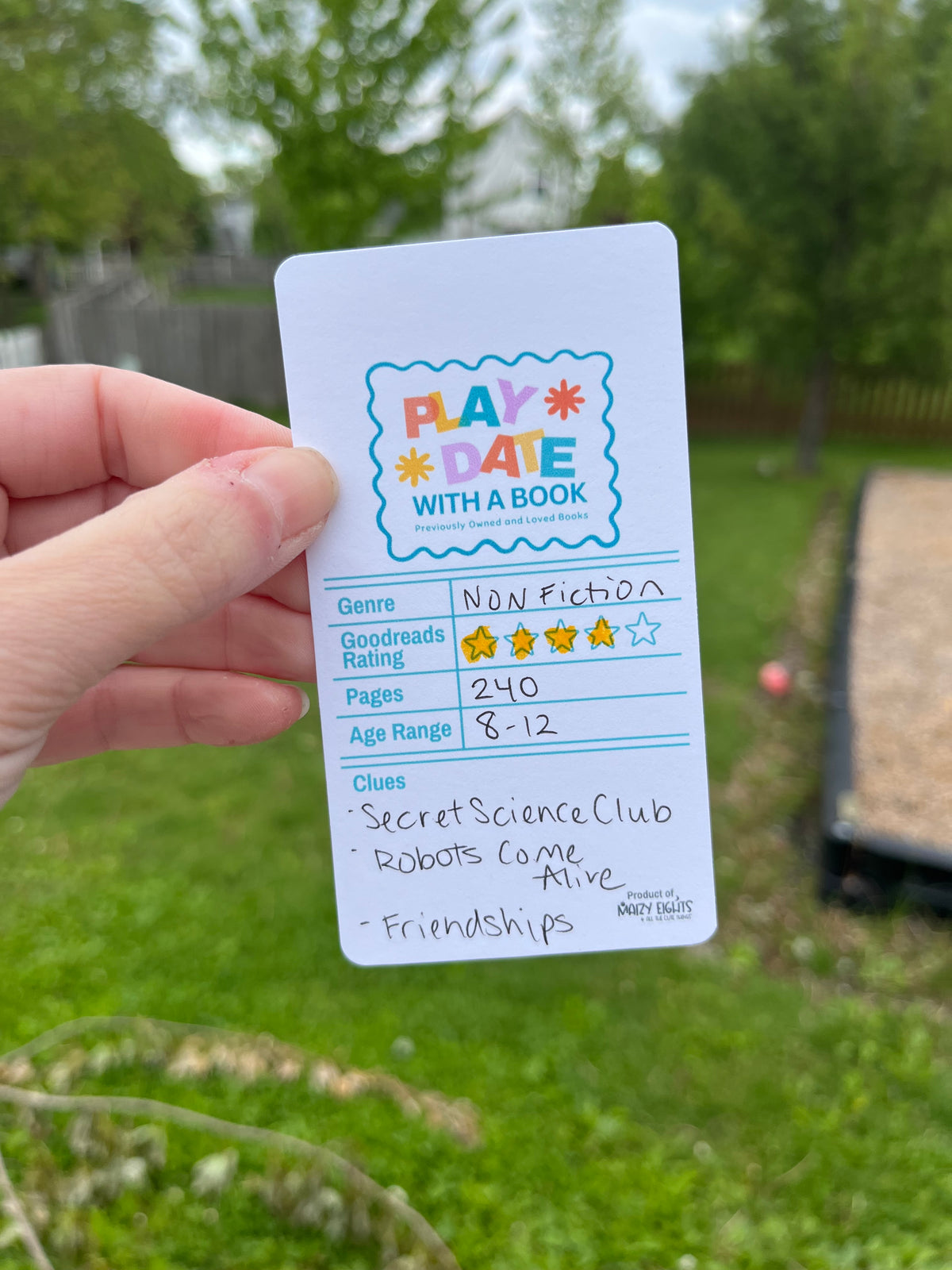 Play Date with a Book - Nonfiction (3-7 Grade Level)