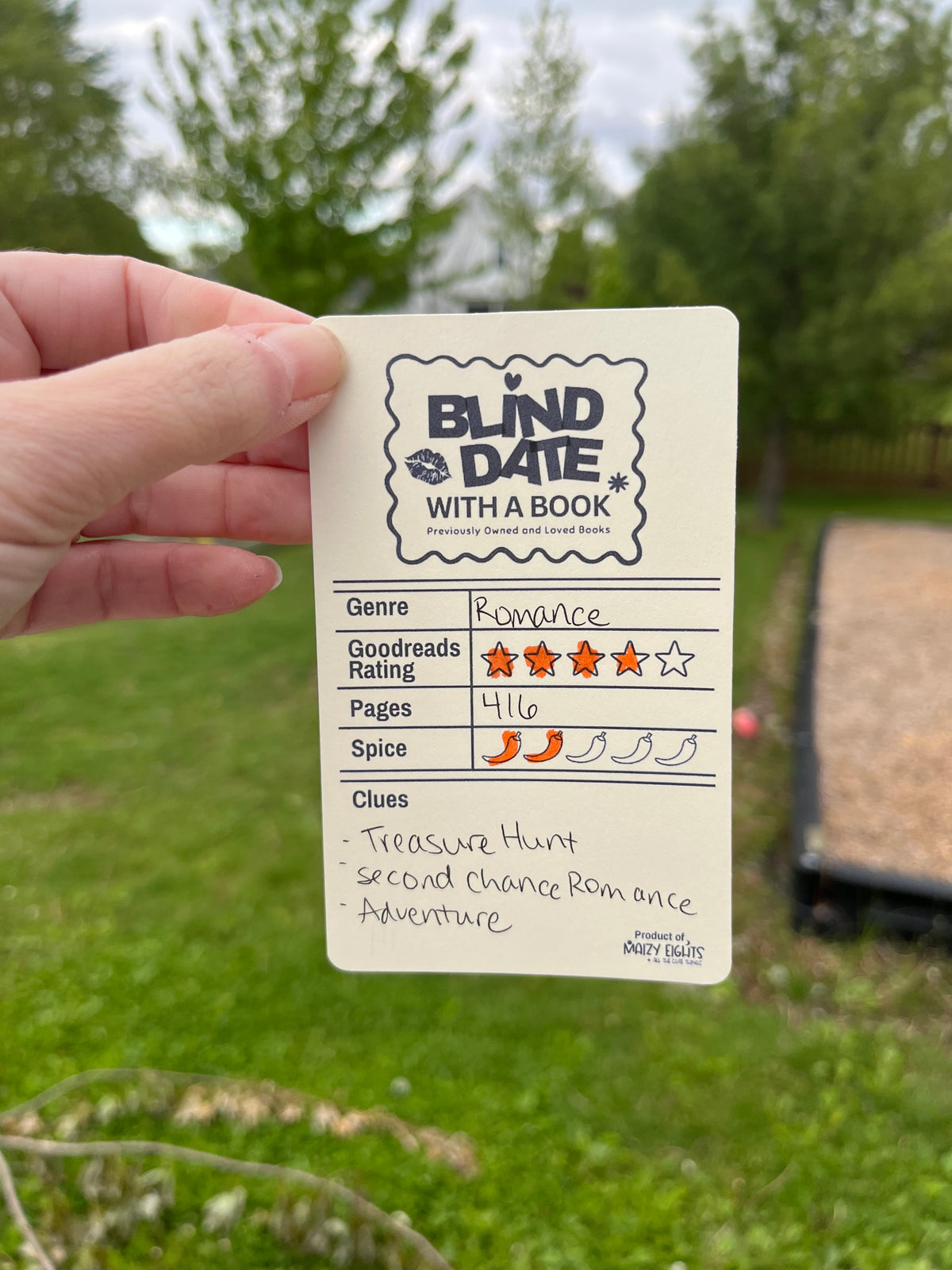 Blind Date with a Book - Romance