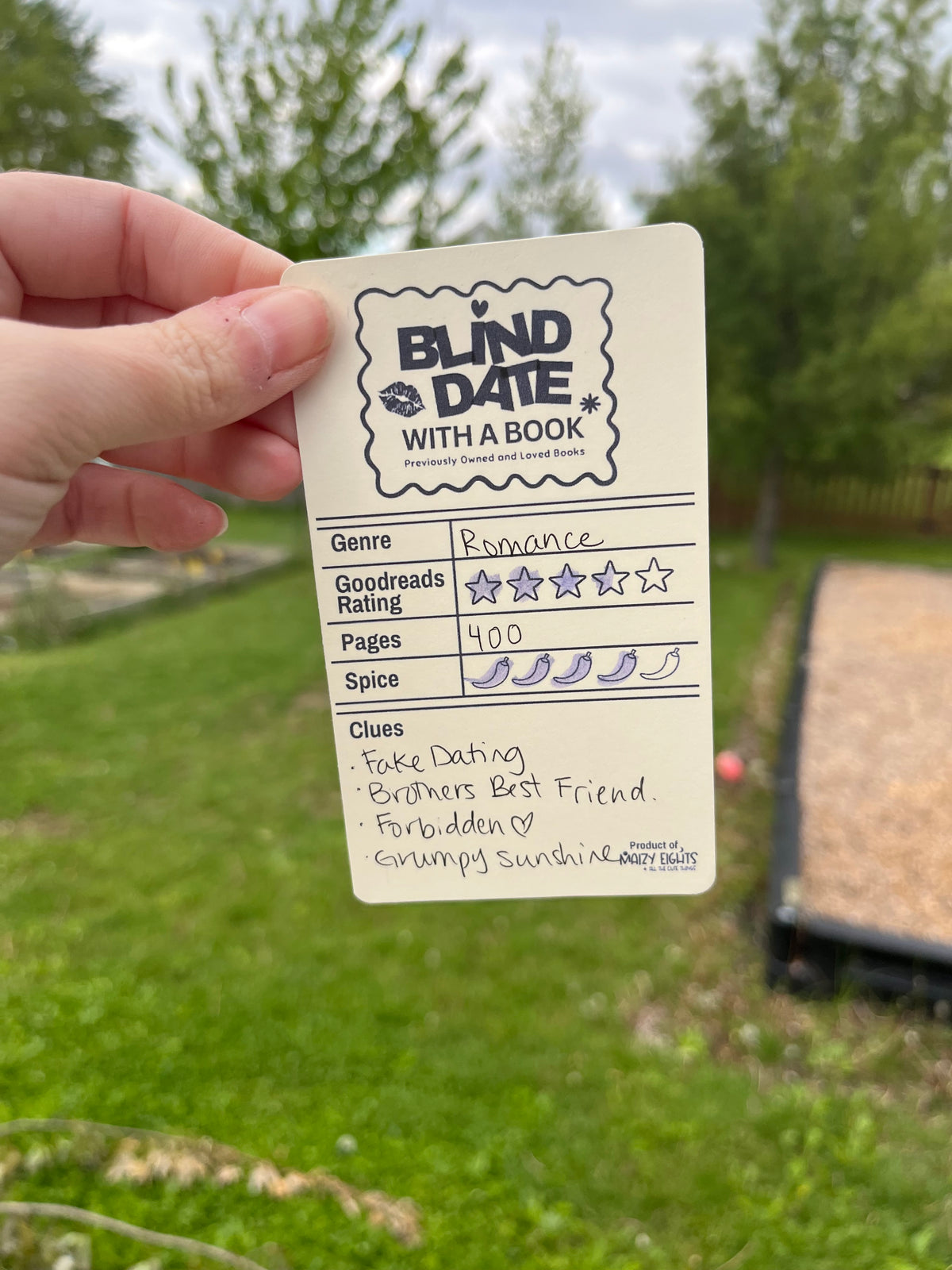 Blind Date with a Book - Romance